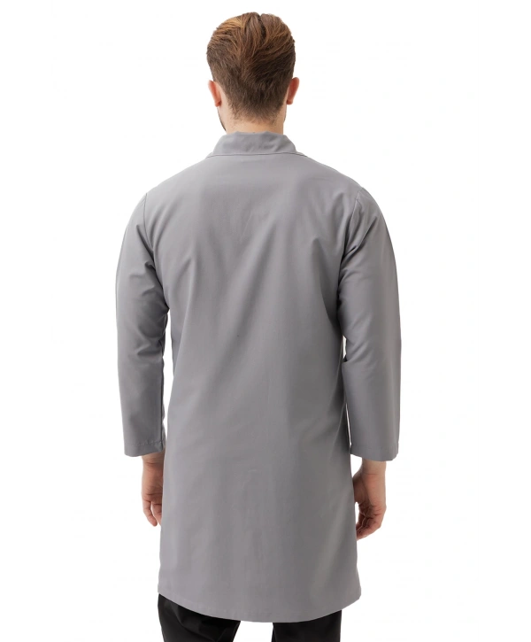 Vanessa Erkek Önlük Klasik Yaka Uzun Kollu Dayanıklı Ve Rahat İş Önlüğü