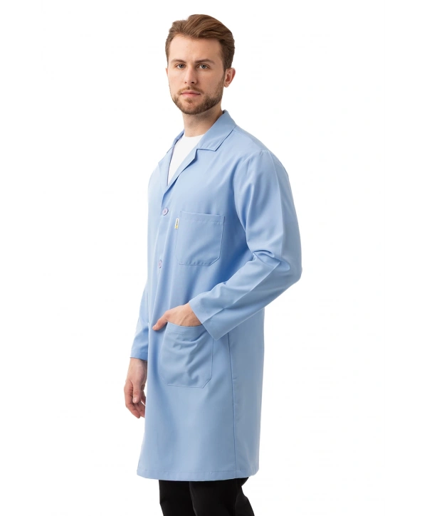 Vanessa Erkek Önlük Klasik Yaka Uzun Kollu Dayanıklı Ve Rahat İş Önlüğü