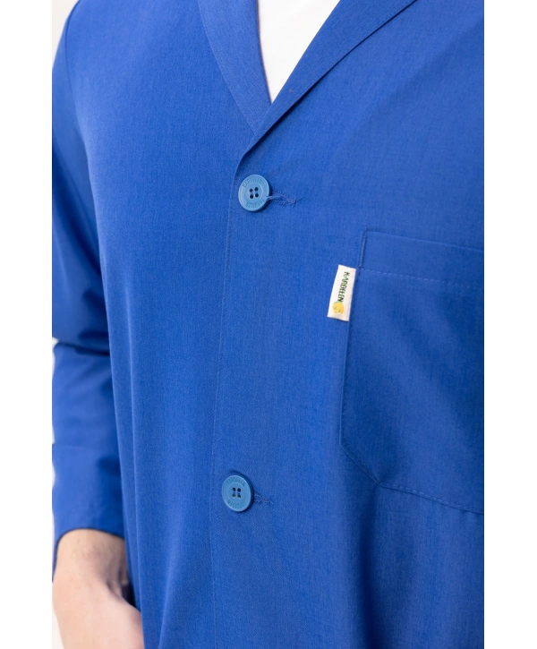 Vanessa Erkek Önlük Klasik Yaka Uzun Kollu Dayanıklı Ve Rahat İş Önlüğü