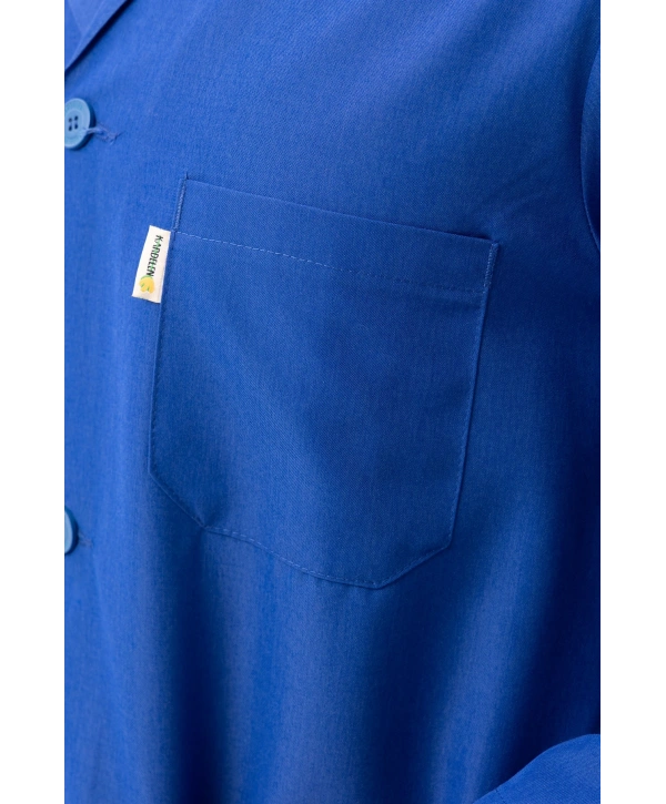 Vanessa Erkek Önlük Klasik Yaka Uzun Kollu Dayanıklı Ve Rahat İş Önlüğü