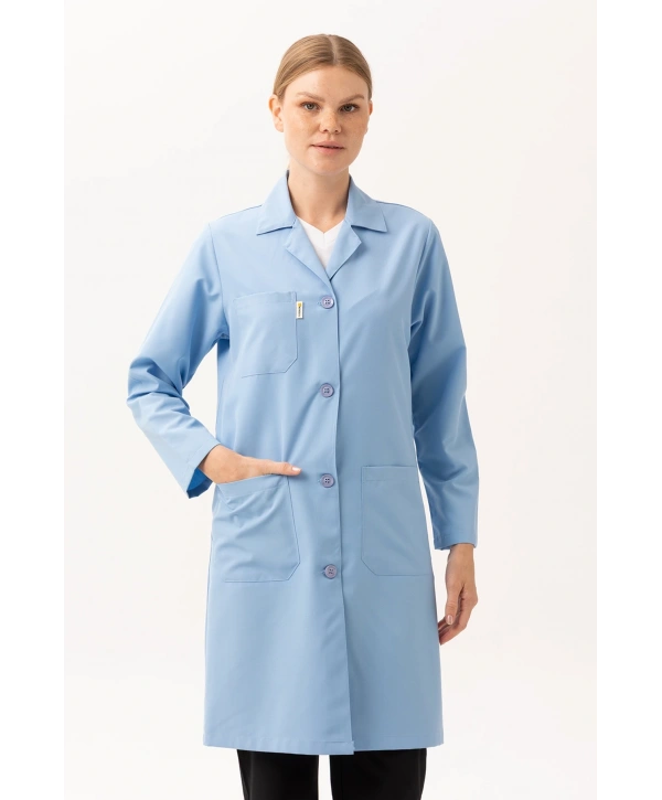 Vanessa Kadın Önlüğü - Şık, Rahat Ve Dayanıklı, Cepli Uzun Kollu Model