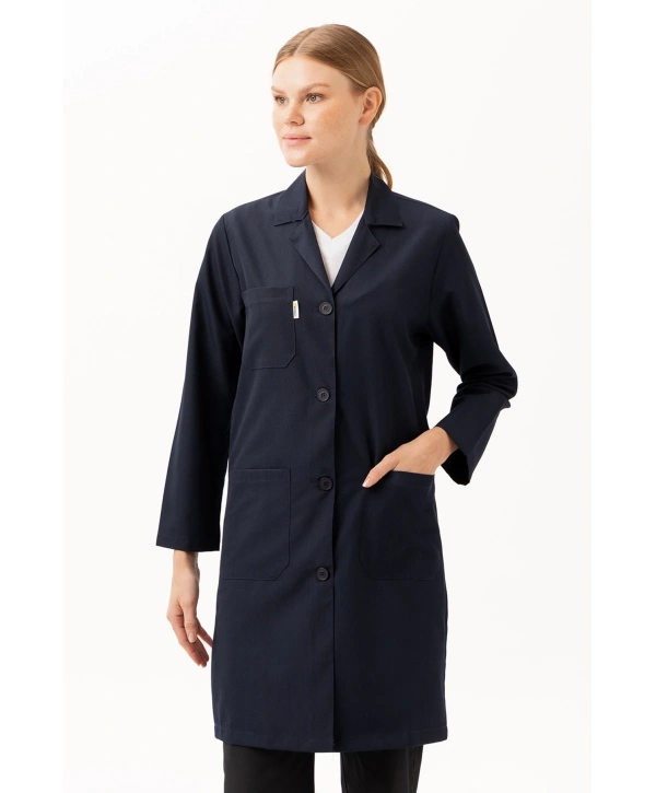 Vanessa Kadın Önlüğü - Şık, Rahat Ve Dayanıklı, Cepli Uzun Kollu Model