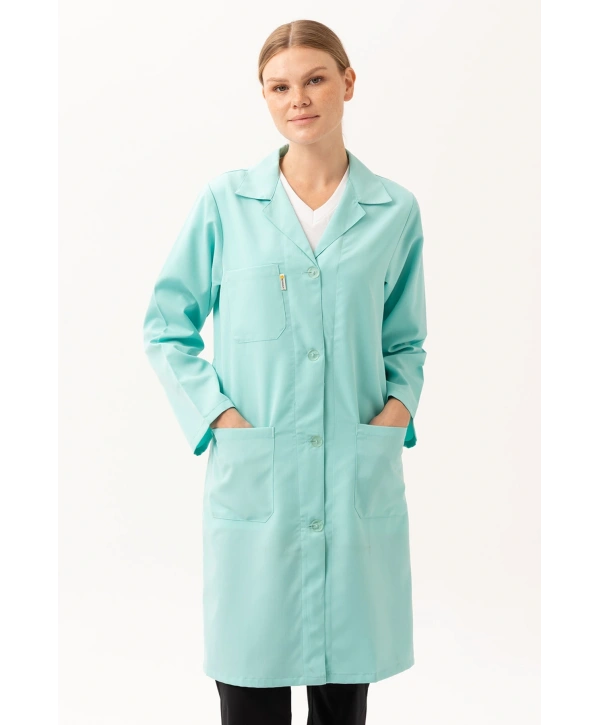 Vanessa Kadın Önlüğü - Şık, Rahat Ve Dayanıklı, Cepli Uzun Kollu Model