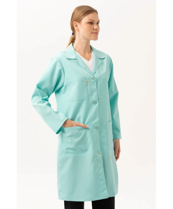 Vanessa Kadın Önlüğü - Şık, Rahat Ve Dayanıklı, Cepli Uzun Kollu Model