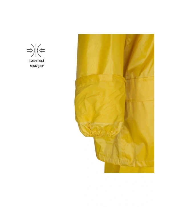 Yağmurluk Takım: İthal Kaliteli - İmperteks Sarı