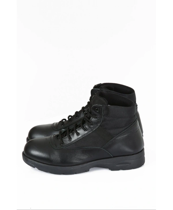 Yeni Yasa Güvenlik Botu Km Siyah Deri Yüksek Bilek Destekli Hafif Tabanlı Dayanıklı Erkek Bot