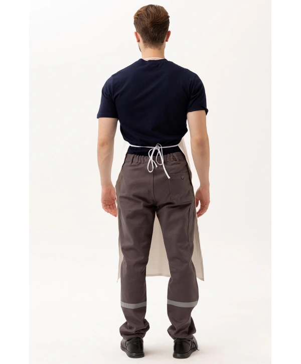 Yucca Long Beyaz Mutfak Önlüğü - Şık, Dayanıklı Ve Ayarlanabilir Askılı Aşçı Önlüğü