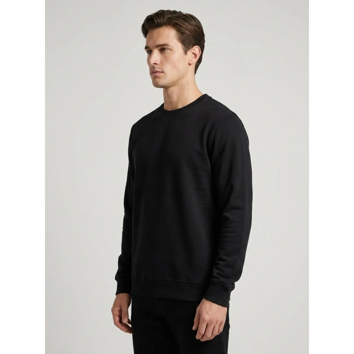 Sanfords Erkek O Yaka Sweatshirt | %82 Pamuk, 3 İplik, OEKO-TEX Sertifikalı