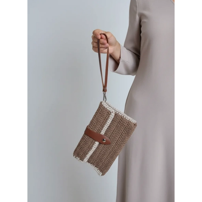 Koton İp Clutch Çanta