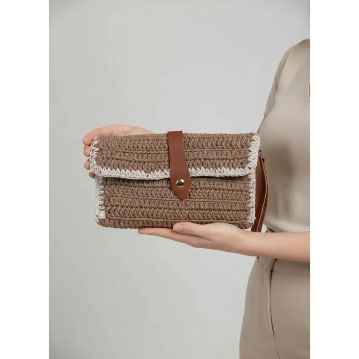 Koton İp Clutch Çanta