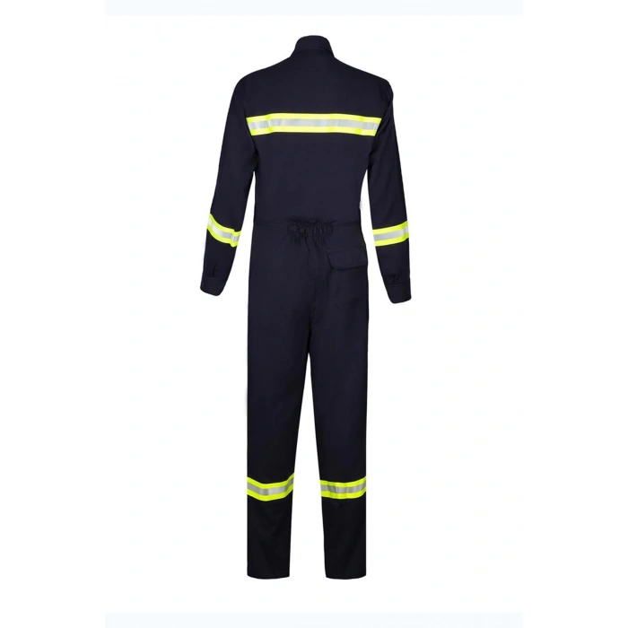 Alev Almaz Tulum Reflektörlü Koruyucu İş Tulumu Antistatik Yüksek Risk Alanlarına Uygun