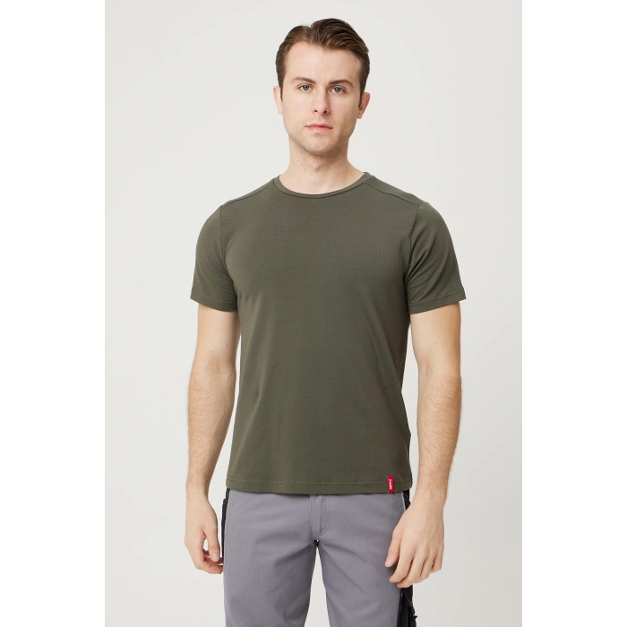 Allium Basic T-shirt - Pamuklu, Nefes Alabilir, Klasik Ve Rahat Kesim
