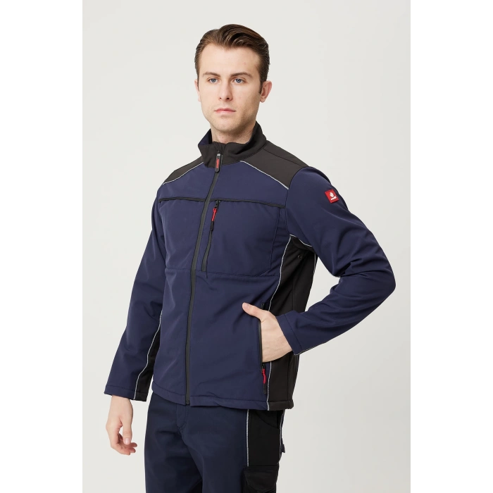 Allium Softshell Mont Suya Dayanıklı Rüzgar Kesici Termal İç Astarlı