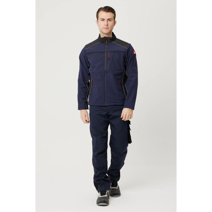 Allium Softshell Mont Suya Dayanıklı Rüzgar Kesici Termal İç Astarlı