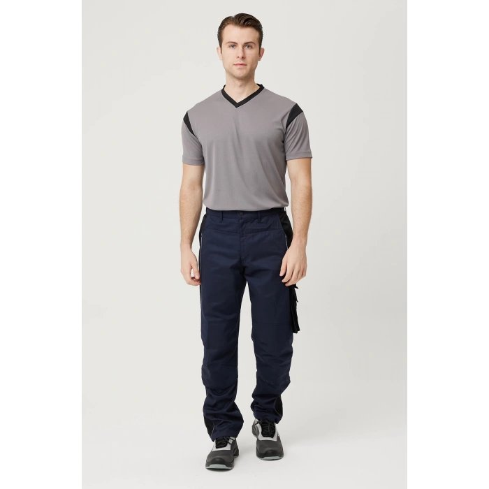 Allium Trousers Lacivert-siyah