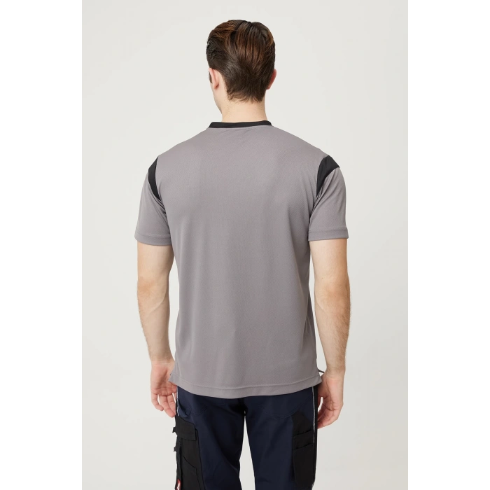 Allium V Yaka Tişört Nefes Alabilir Esnek Ve Şık İş Ve Günlük Kullanım İçin