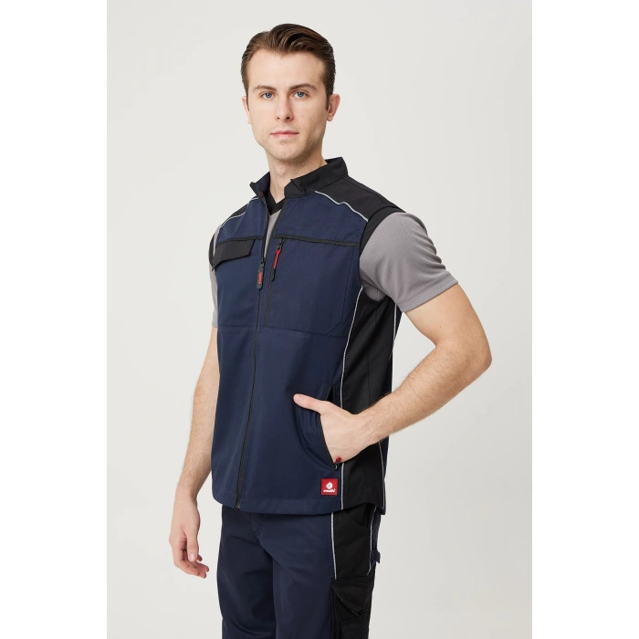 Allium Yazlık İş Ve Outdoor Yelek - Hafif, Dayanıklı, Nefes Alabilir, Fonksiyonel Cepli