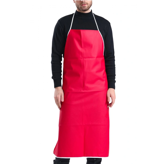 Askılı Önlük Muşamba On 3000 Su Geçirmez Temizlik Hijyen Gıda Sanayi Uygun Koruyucu Önlük