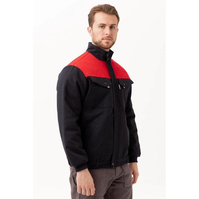 Avensis Kışlık Mont Kapitone Astar Rüzgar Geçirmez İş Montu Soğuk Hava Kıyafeti