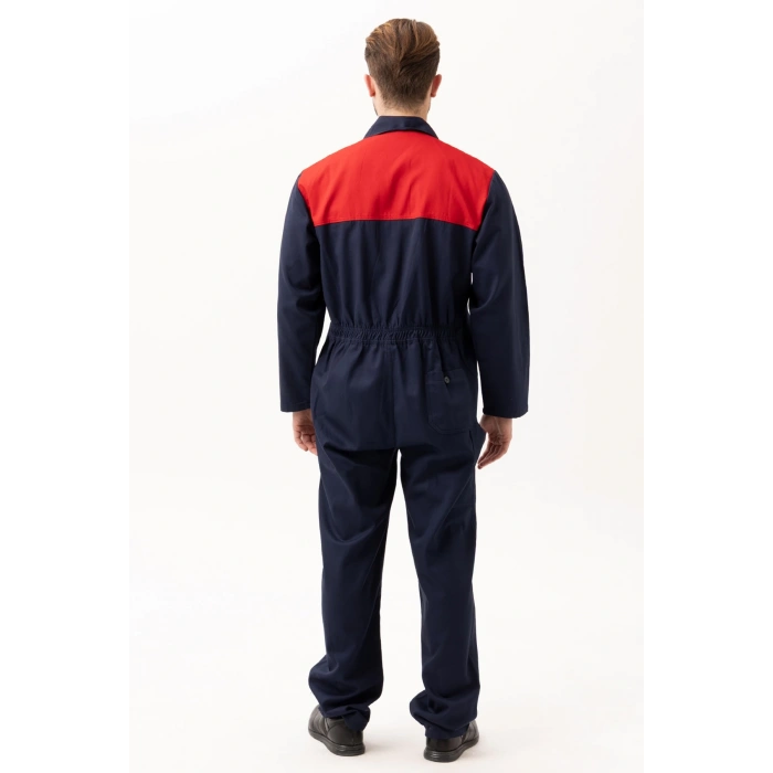 Carica Yazlık Tulum Lacivert-kırmızı