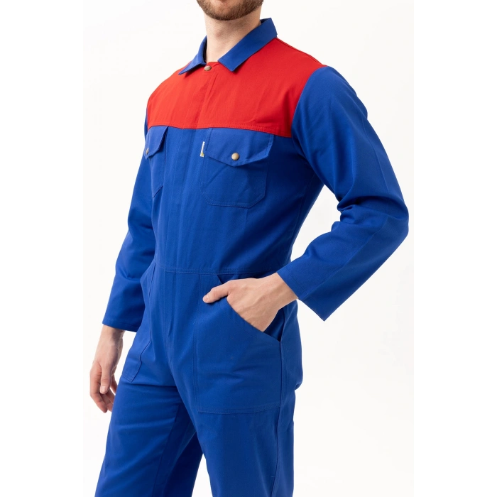 Carica Yazlık Tulum Saxmavi-kırmızı