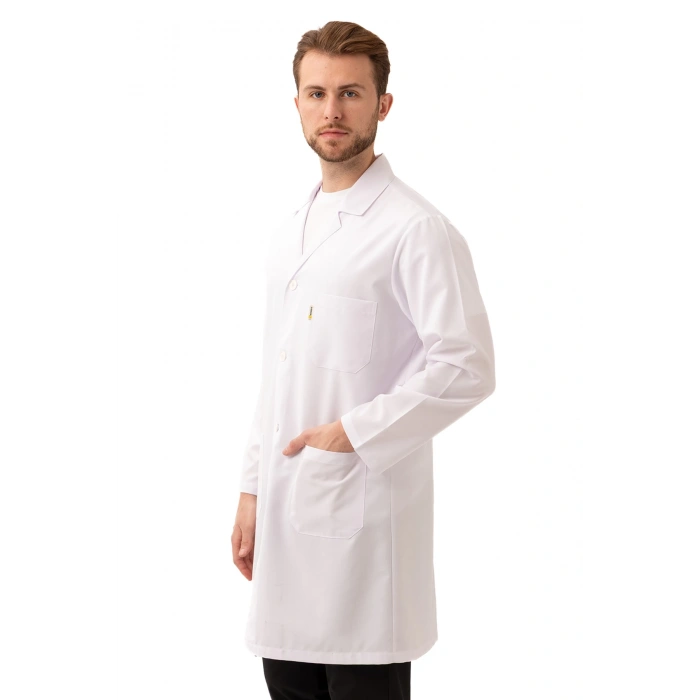 Cordata Erkek Önlük Beyaz Renk Profesyonel Kullanım İçin Dayanıklı Ve Rahat Tasarım