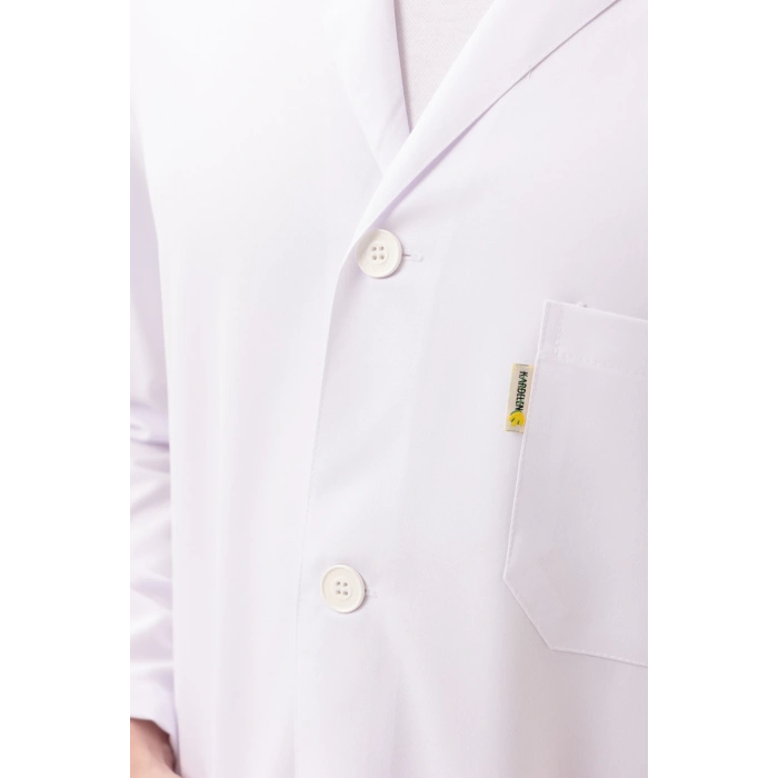 Cordata Erkek Önlük Beyaz Renk Profesyonel Kullanım İçin Dayanıklı Ve Rahat Tasarım