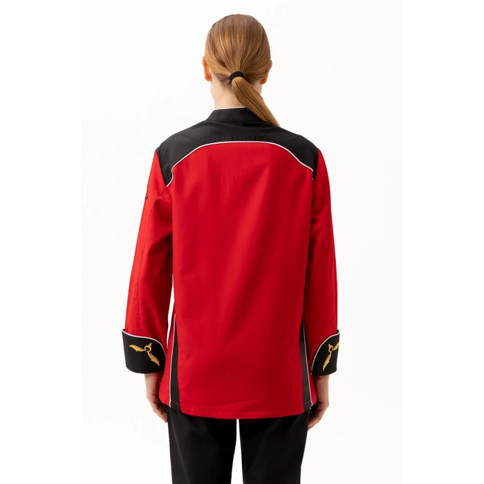 Crenata Şef Aşçı Ceketi - Şık Ve Dayanıklı, Nefes Alabilir, Profesyonel Mutfak Kullanımı İçin