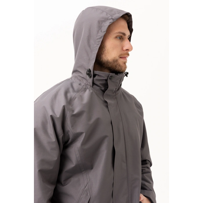 Davraz 3n1 Parka – Çıkarılabilir İç Montlu, Suya & Rüzgâra Dayanıklı, Kışlık Erkek Parka