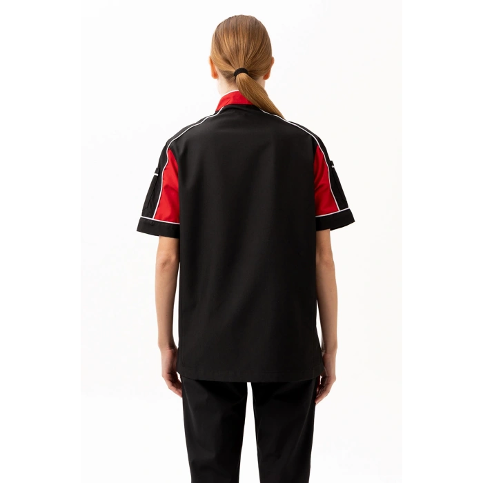 Evereste Kısa Kollu Şef Aşçı Ceketi - Nefes Alabilir, Hafif Ve Şık Tasarım