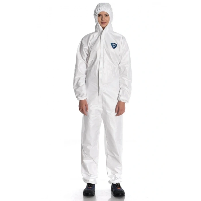 Faba T-530 Tip 5 6b Koruyucu Tulum Antistatik Nefes Alabilir Tek Kullanımlık Tulum