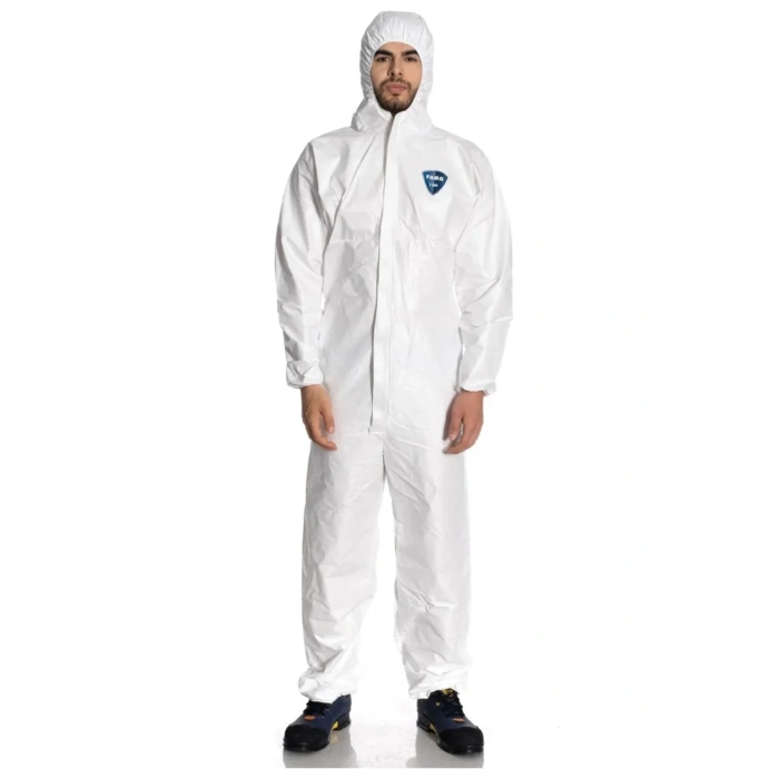 Faba T-530 Tip 5 6b Koruyucu Tulum Antistatik Nefes Alabilir Tek Kullanımlık Tulum