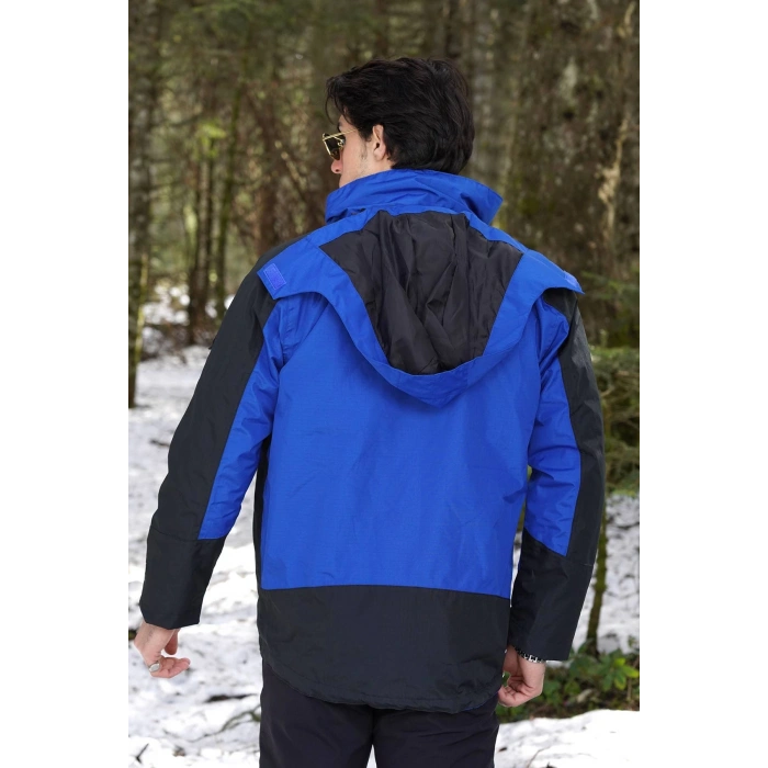 Fiyort Fy 162 Sogne 3ü 1 Arada Su Geçirmez Mont Çıkarılabilir Polar Astarlı, Nefes Alabilen Outdoor Ceket