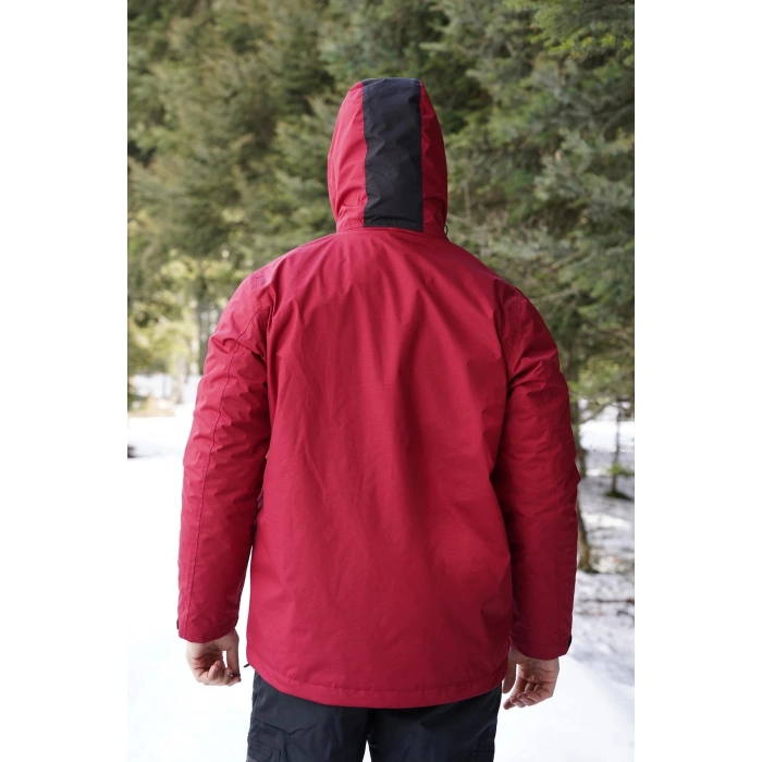 Fiyort Fy 76 Floyen Polarlı Su Geçirmez Outdoor Yağmurluk Mont – Erkek Kapüşonlu Ceket