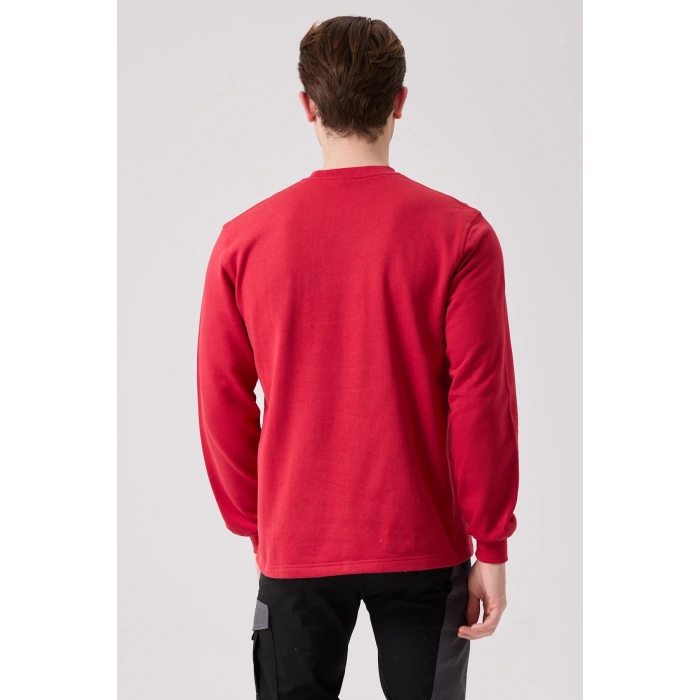 Galanthus Basic Sweatshirt - Uzun Kollu, Pamuklu, Rahat Kesim, Günlük Ve İş Kullanımı İçin