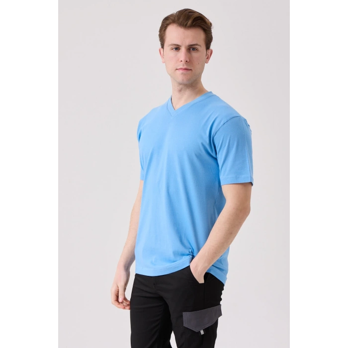 Galanthus V Yaka T-shirt - Nefes Alabilir, Rahat Ve Şık Tasarım