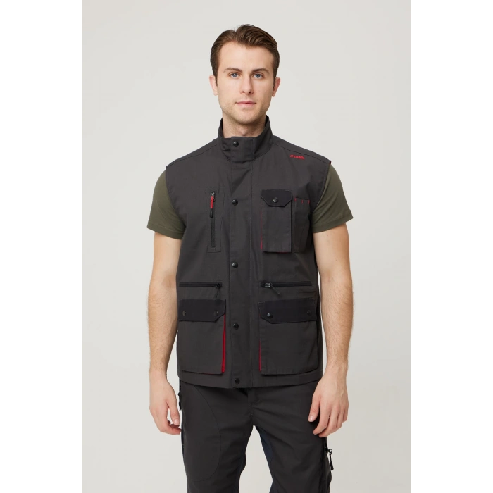 Galium İş Ve Outdoor Yelek - Hafif, Dayanıklı, Çok Cepli, Fonksiyonel Tasarım