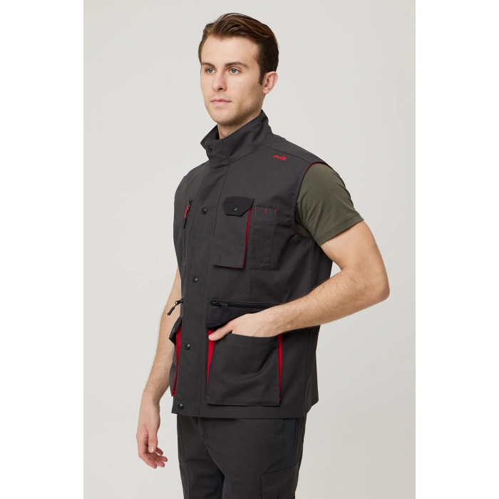 Galium İş Ve Outdoor Yelek - Hafif, Dayanıklı, Çok Cepli, Fonksiyonel Tasarım