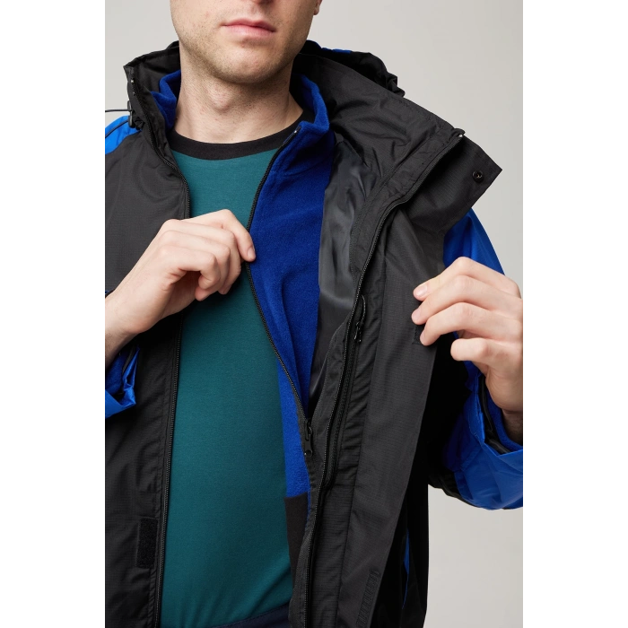 Gallium 3n1 Outdoor Parka - Su Ve Rüzgar Geçirmez, Çıkarılabilir İç Astar, Çok Fonksiyonlu Mont