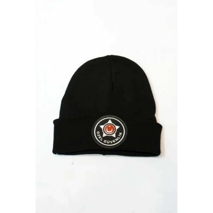 Güvenlik Km Bere Soğuk Hava Koşullarına Uygun Özel Güvenlik Armalı Sıcak Tutan Bere