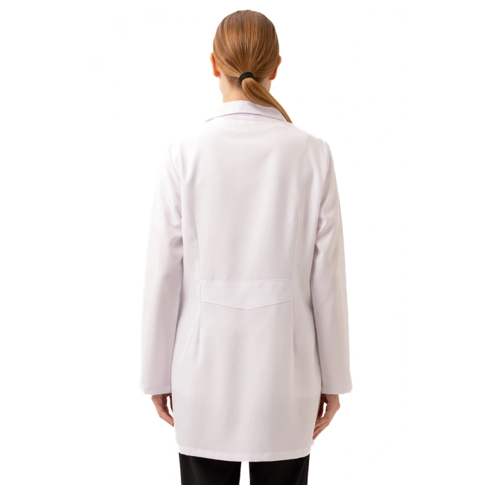 Hedera Kadın Önlük - Beyaz Doktor Öğrenci Laboratuvar Önlüğü | Medikal İş Önlüğü