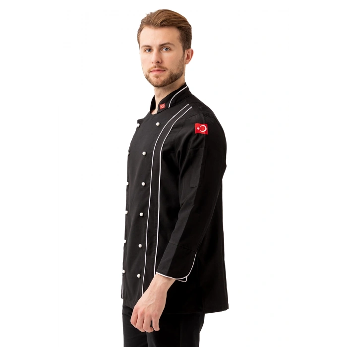 Hispanica Şef Aşçı Ceketi - Profesyonel, Nefes Alabilir, Şık Ve Dayanıklı Mutfak Ceketi