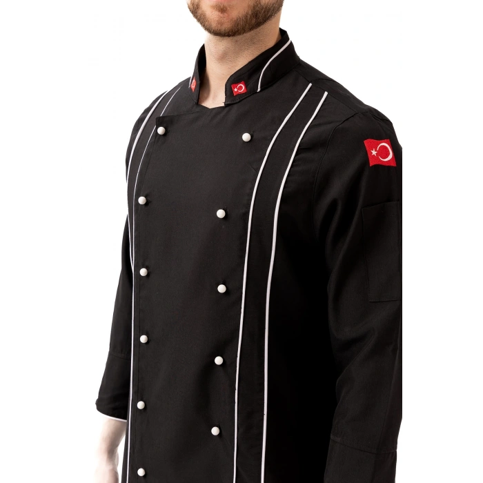 Hispanica Şef Aşçı Ceketi - Profesyonel, Nefes Alabilir, Şık Ve Dayanıklı Mutfak Ceketi