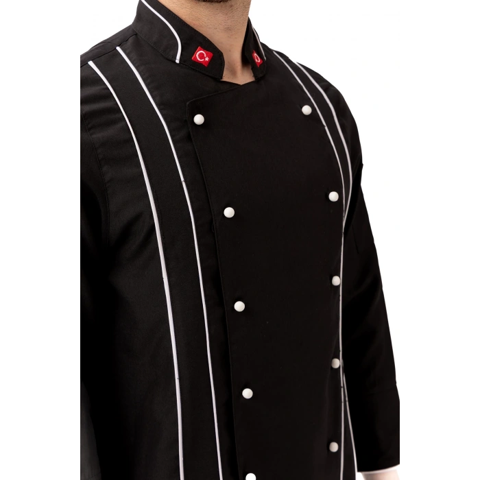 Hispanica Şef Aşçı Ceketi - Profesyonel, Nefes Alabilir, Şık Ve Dayanıklı Mutfak Ceketi