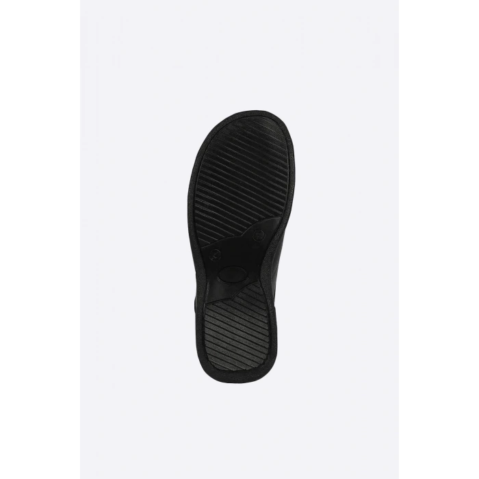 Magiacomfort Mg-3001 Siyah Yarım Yakasız Sabo Terlik Ortopedik Rahat Kullanım