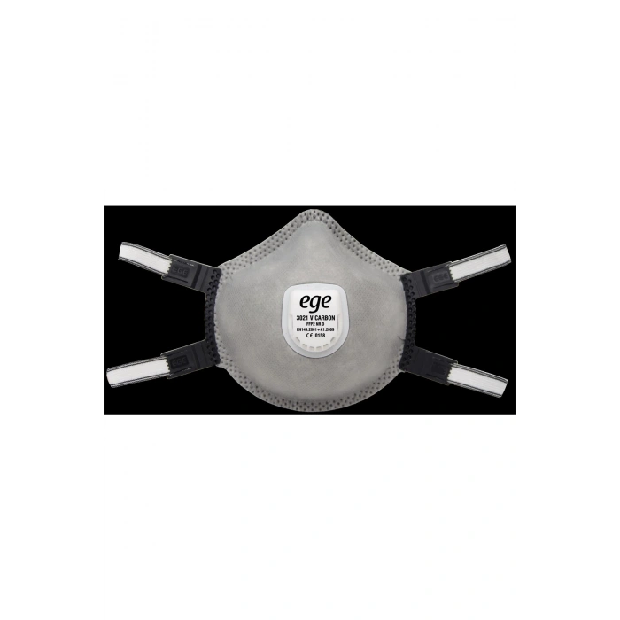 Maske: Ege Ffp2 3021 Pro Kubbe Ventilli Aktif Karb Std