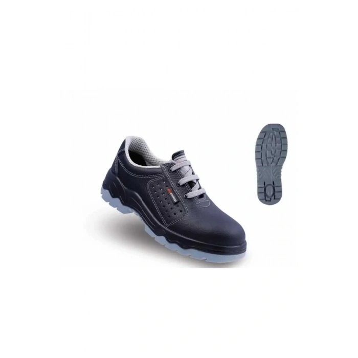 Mekap 030 Rolax S1 İş Ayakkabısı Deri, Çelik Burunlu, Siyah