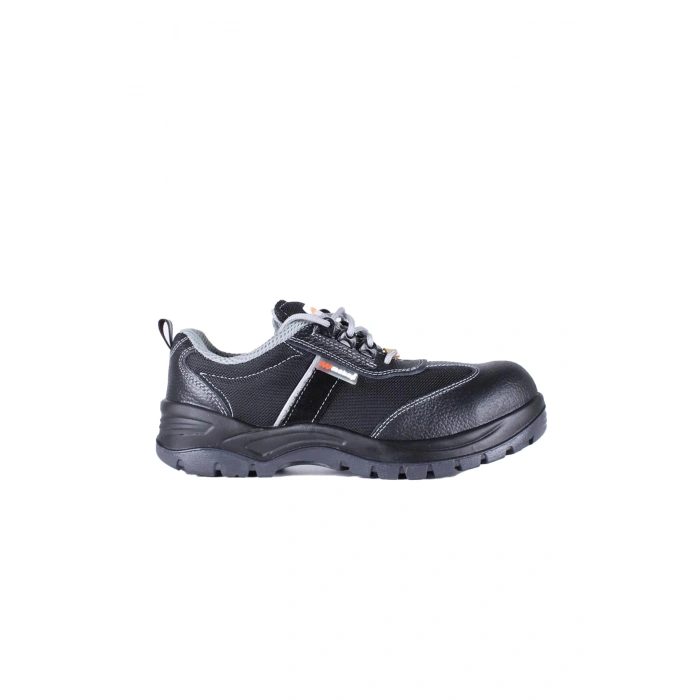 Mekap 232 Rolax S1 Yalıtkan Siyah Gri Kaymaz Tabanlı Nefes Alabilir Hafif İş Ayakkabısı