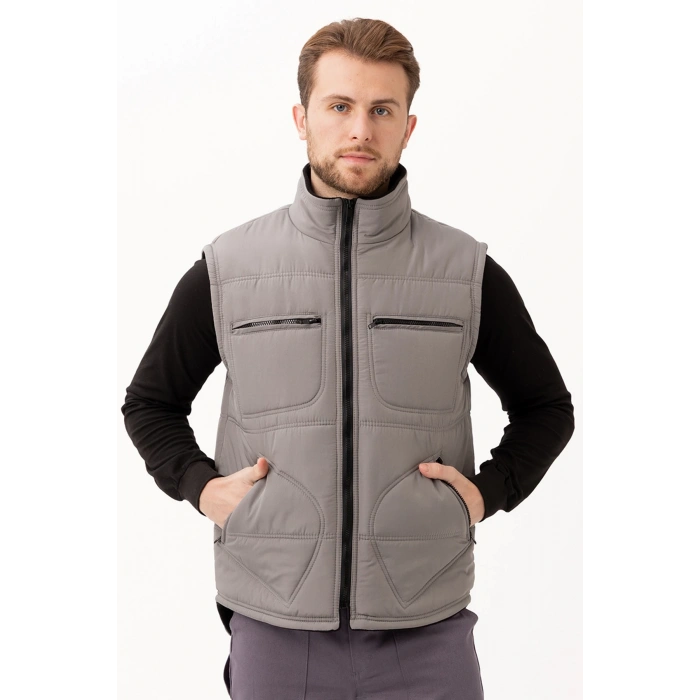 Melesa Kışlık İş Ve Outdoor Yelek - Suya Dayanıklı, Sıcak Tutucu, Çok Cepli