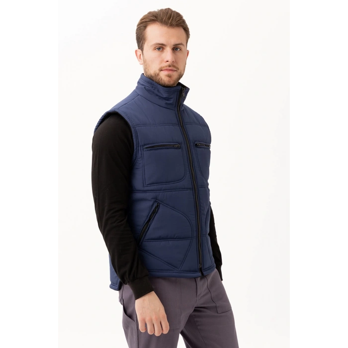 Melesa Kışlık İş Ve Outdoor Yelek - Suya Dayanıklı, Sıcak Tutucu, Çok Cepli